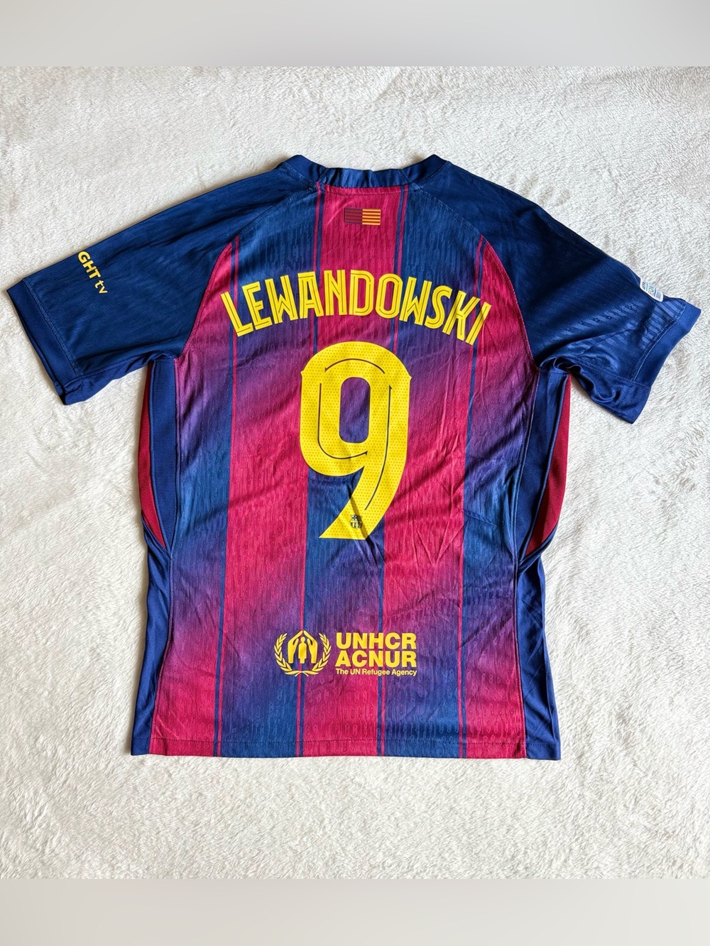 FC Barcelona Home Jersey. Lewandowski #9